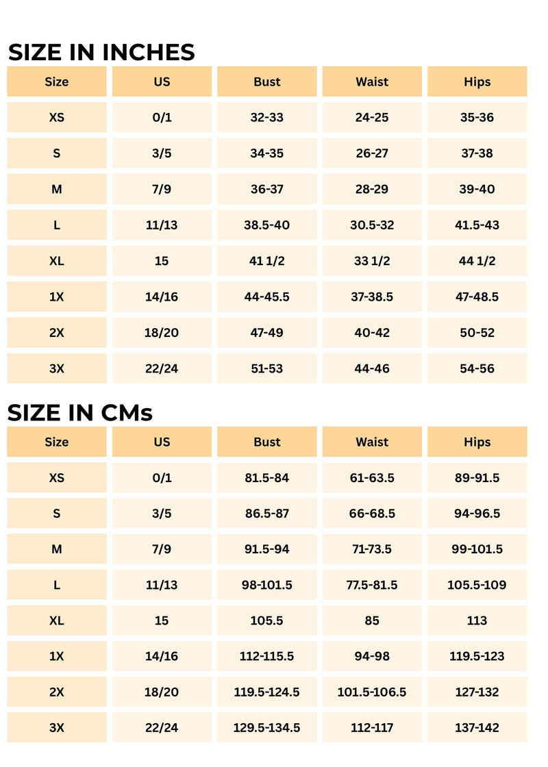 Size chart for Classy Business Casual Jumpsuit